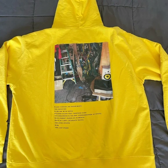 The Alchemist , DrX Romanelli & Spencer Lewis Yellow Hoodie XL